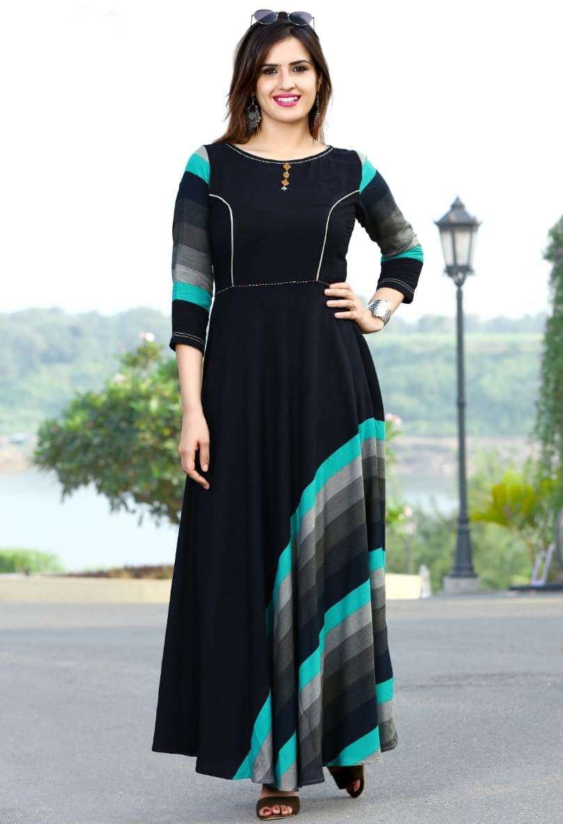 NX kurtis black colour  kurtis wholesale market 