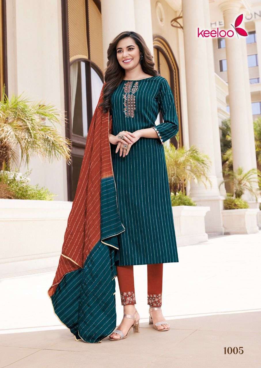 Keeloo sawari vol 1 top bottom dupatta set