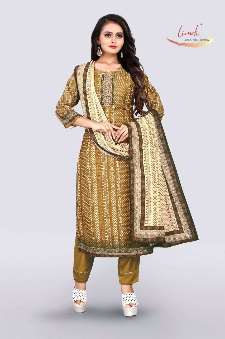 Limdi  Beauty N-20 Presents Top Bottom Dupatta Collection 