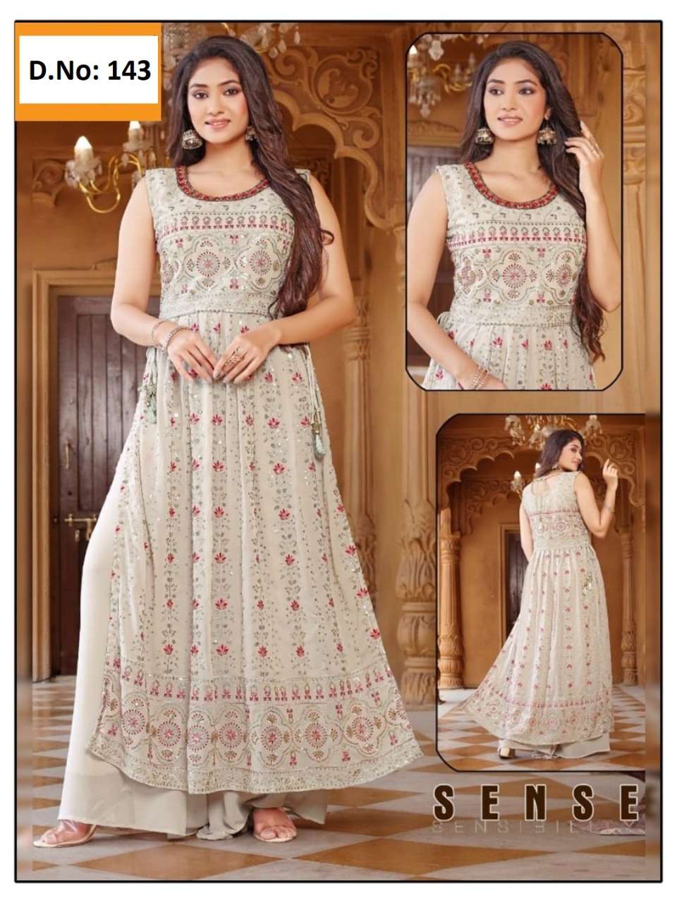 Pick And Choose Designer Top Bottom Dupatta  Combo Set Wise 