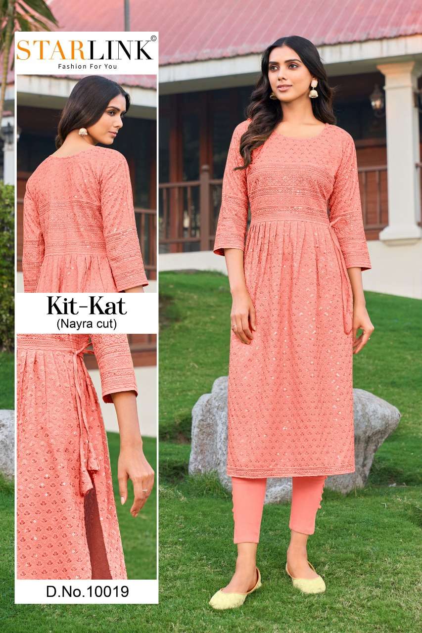 STARLINK Kit-Kat launch New Nyra Cut Kurti Collection 