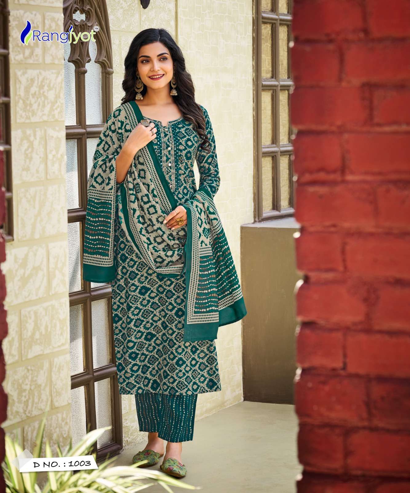 Rangjyot  Presents Anamika Top Bottom Dupatta Set Collection 