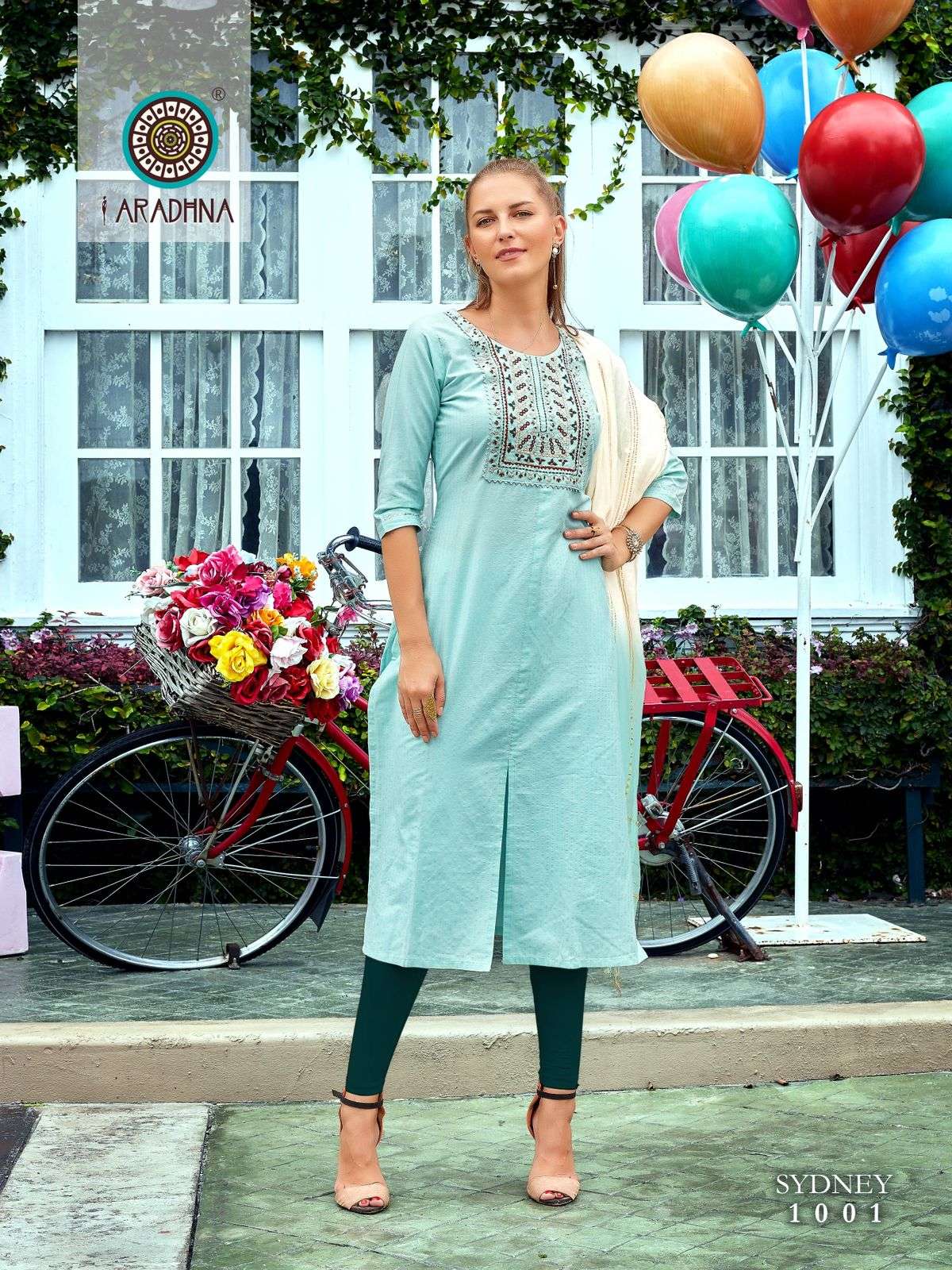 Aaradhana Sydney Vol 1 Presents Kurti Dupatta Collection 