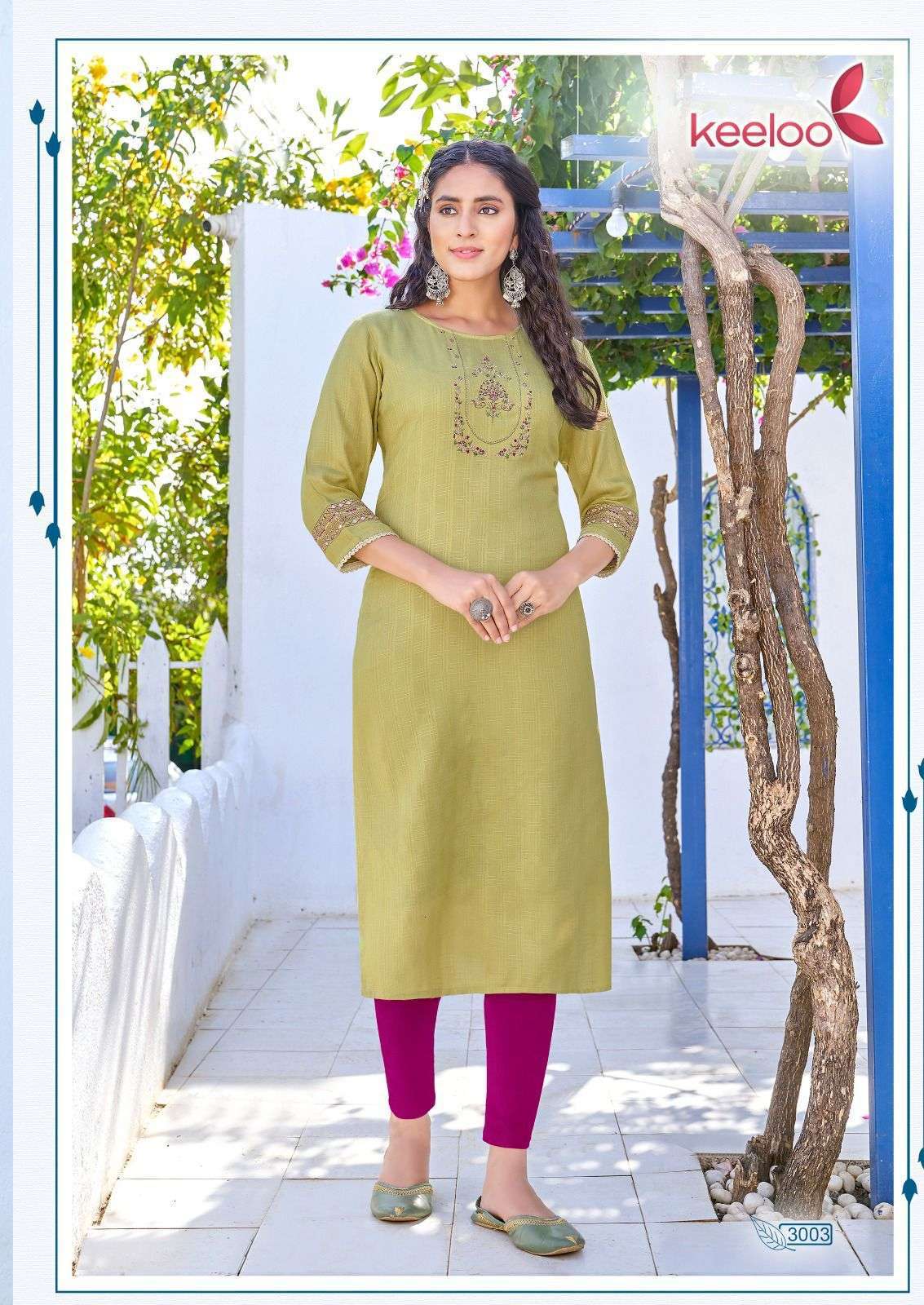 KEELOO  Presents Kanika Vol-3 Kurti At Wholesale Price 