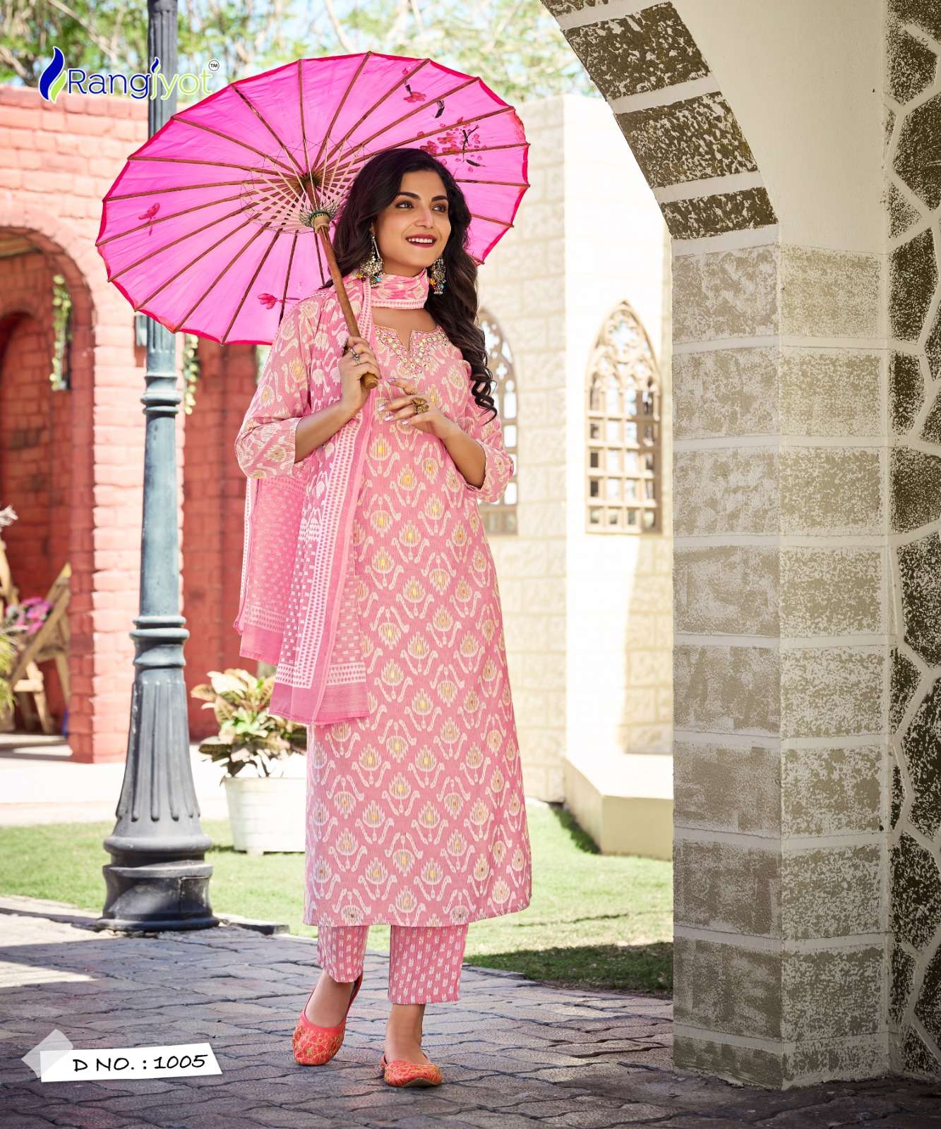 Rangjyot  Presents Anamika Top Bottom Dupatta Set Collection  At Wholesale 