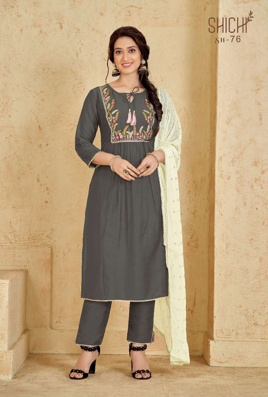 Shichi  Presents  fanaa Top Bottom Dupatta Set Collection 
