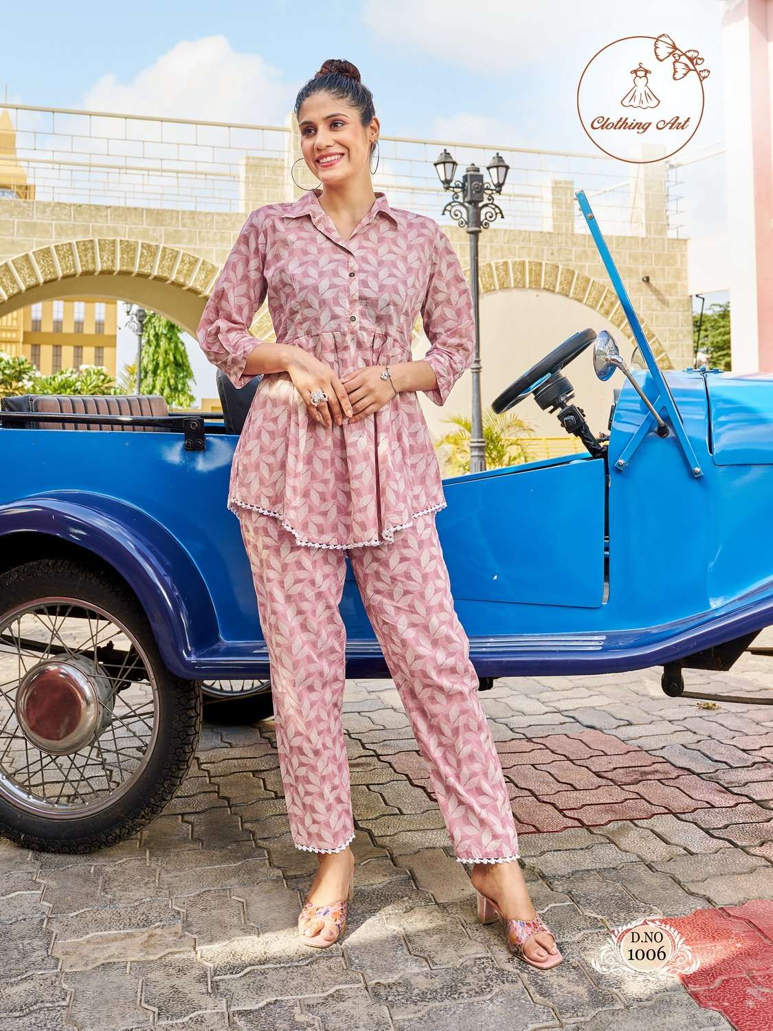 CLOTHING ART PRESENTS FANCY CO-ORD SET WHOLESALE COLLECTION