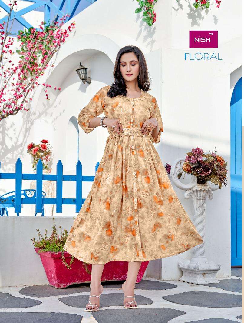 NISH PRESRNTS LATEST TRENDING PRINTS WITH EVERGREEN FROCKS PATTERN