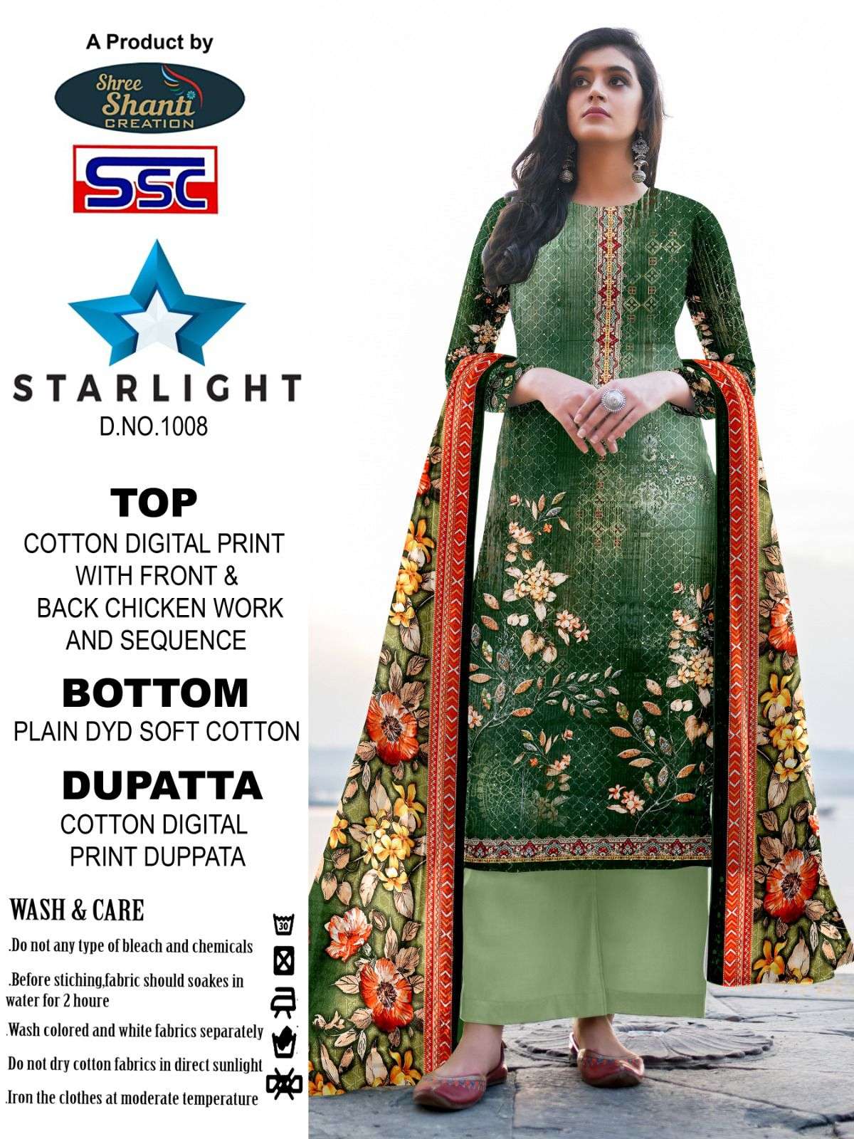 SSC PRESENTS STARLIGHT DIGITAL PRINT SUIT WHOLESALE PRICE 