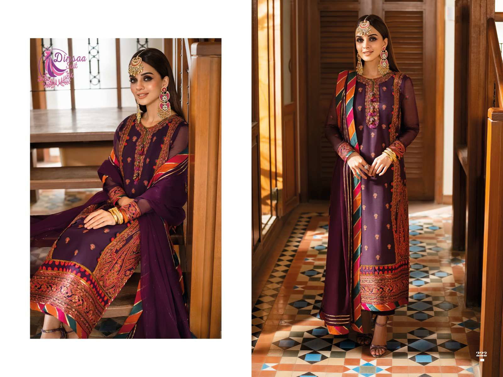 Dinsaa Ramsha Hit Vol 4 Pakistani Salwar Kameez wholesale online