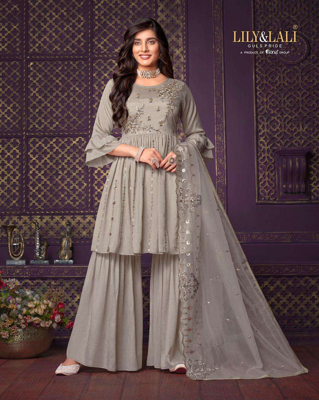 Lily Lali Eminent Vol 2 Readymade Sharara Dress Wholesale collection