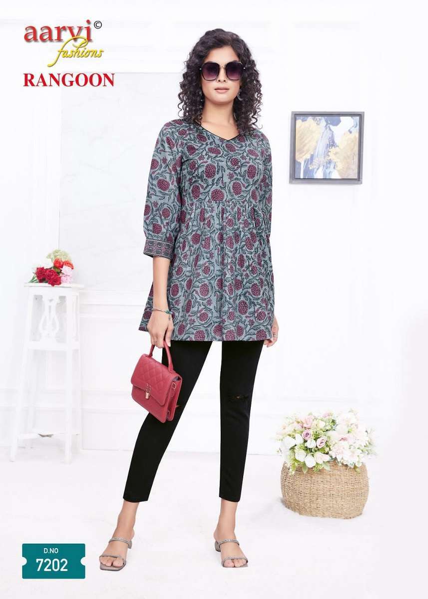 Aarvi Rangoon - Shorts Tops - Wholesale