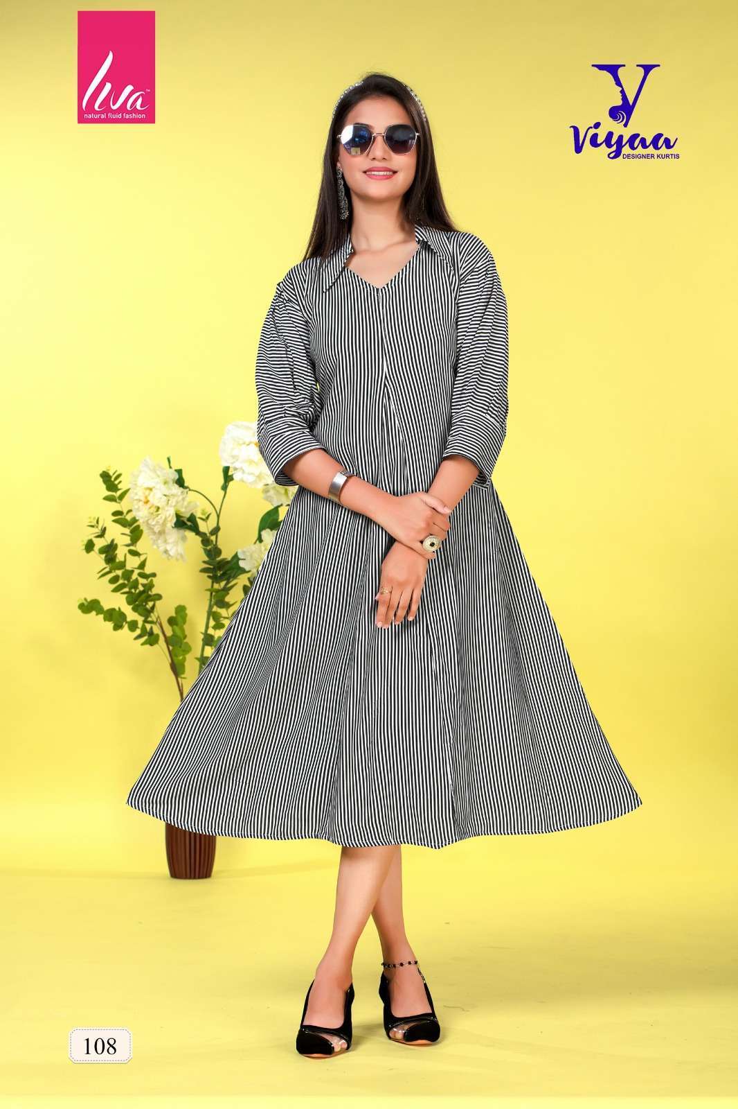 VIYAA DESIGNER PRETTY GIRL V1 Kurti Wholesale