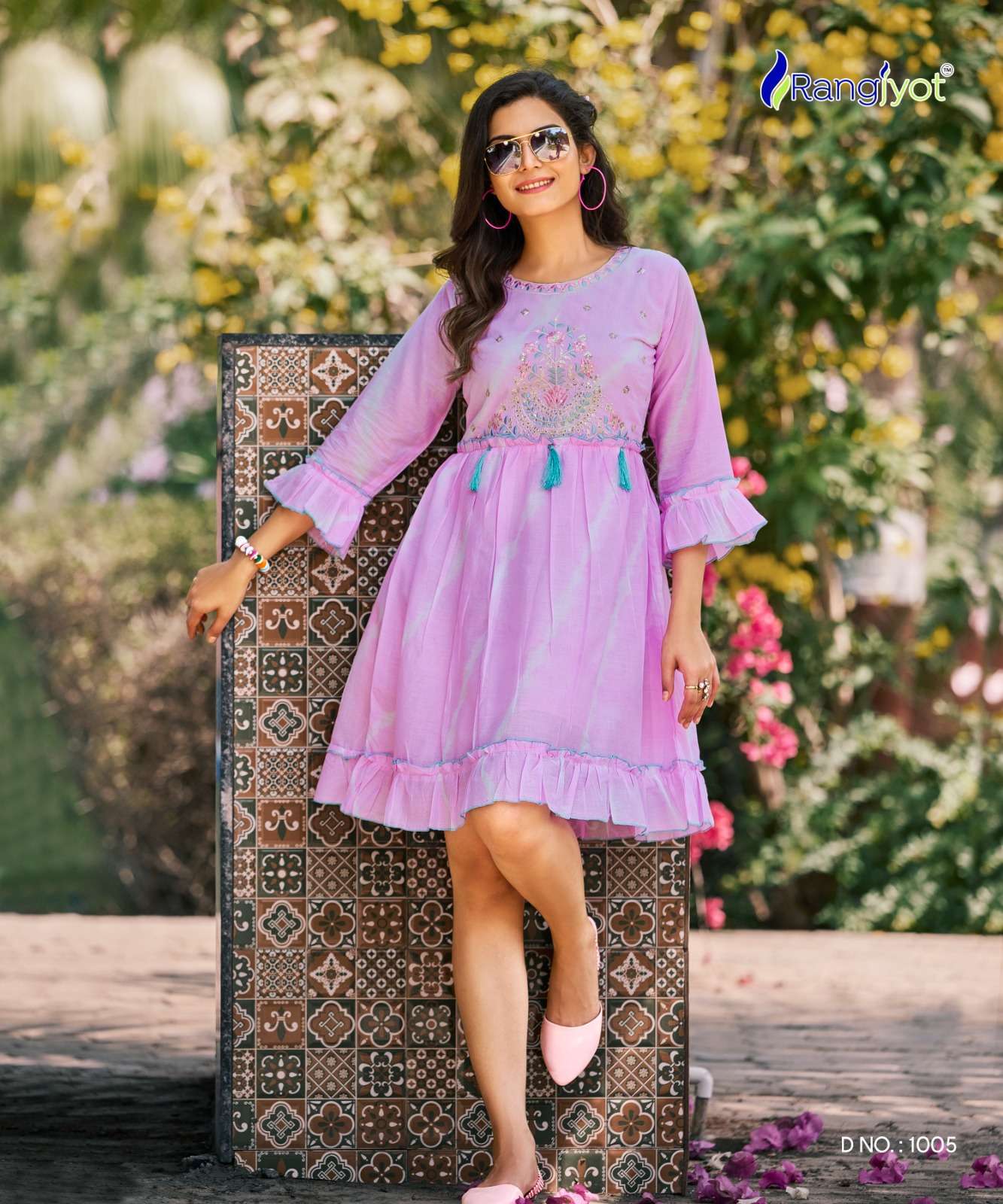 Rangjyot Rich Girl Top Kurti Wholesale