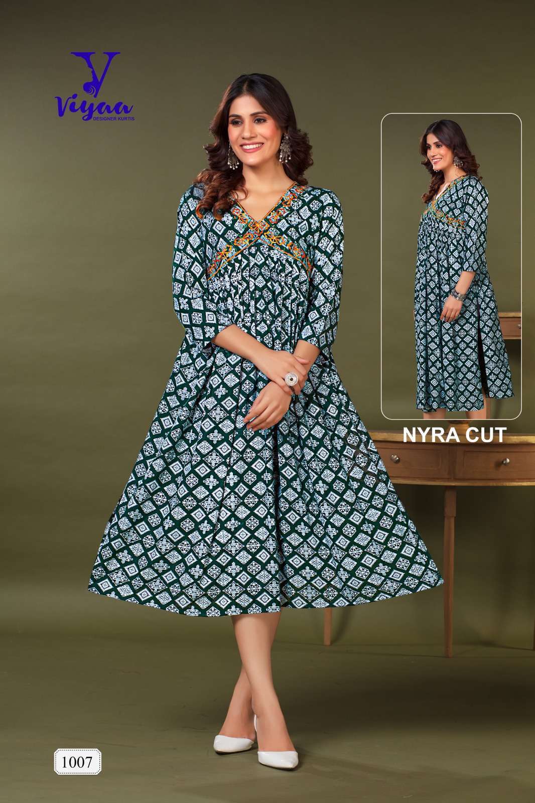 VIYAA DESIGNER BUL-BUL Kurti Wholesale 