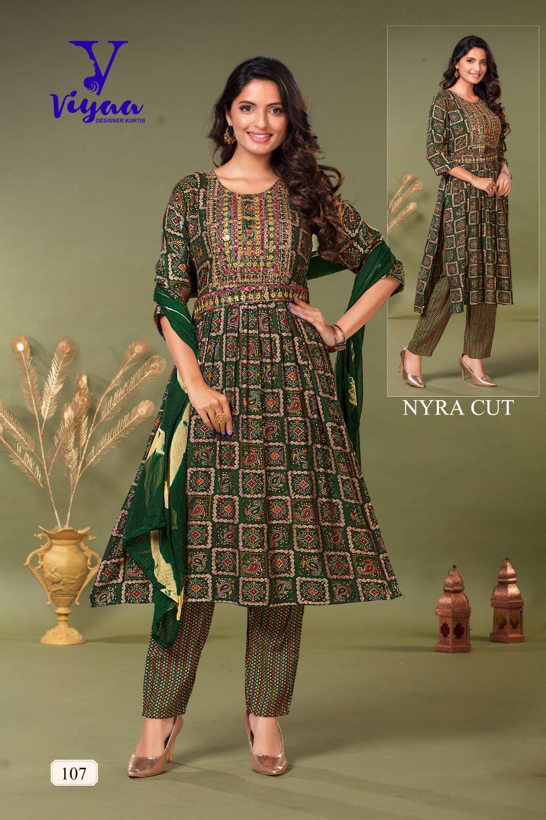 VIYAA DESIGNER MALINI V1 capsule Kurti Wholesale