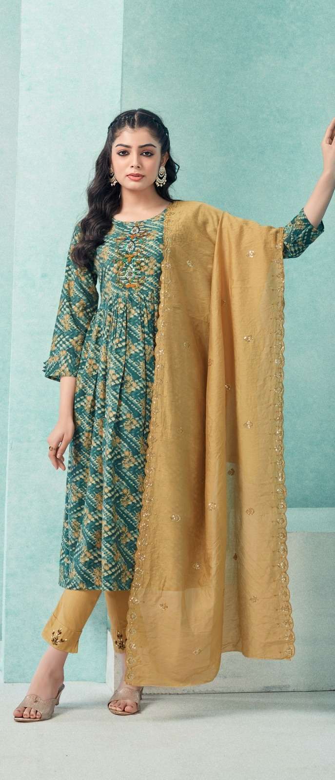 COLOURPIX Vol - 2 MODEL CHANDERI Kurti Wholesale