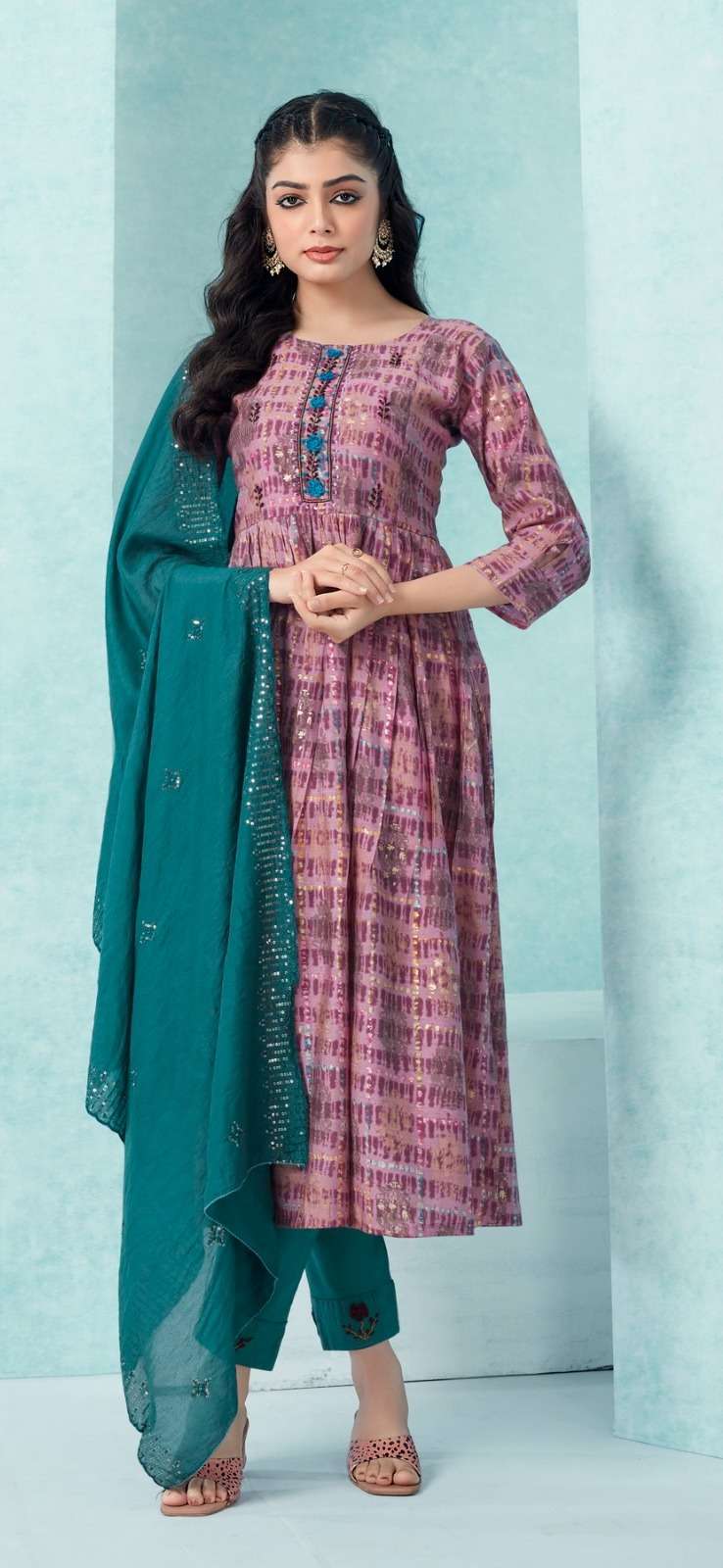 Colourpix Vol - 4 Model Chanderi Kurti Wholesale