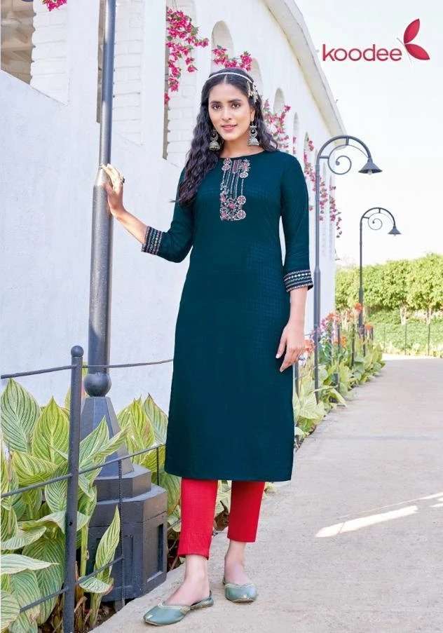 Koodee Raas 1 Festive Designer  Kurti Wholesale market
