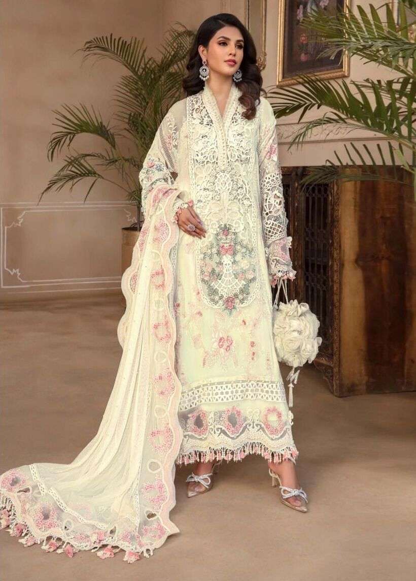 KF - 155 Embroidery Work Pakistani Suites Unstitched salwar Kameez