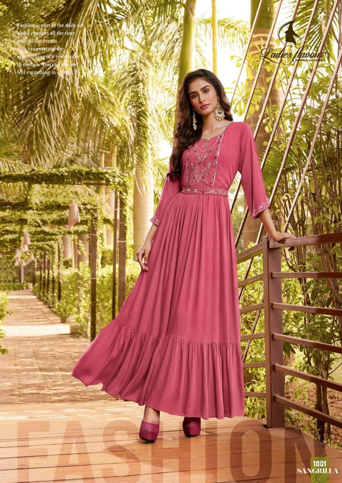 Ladies Flavour Sangrilla Kurti Kurti for Nursing Moms