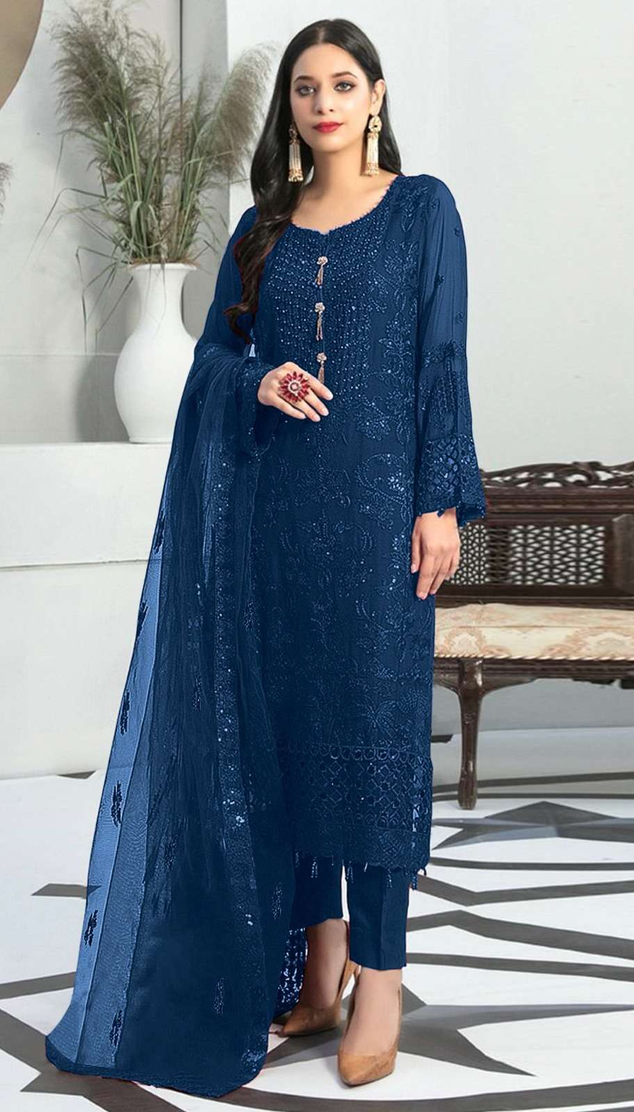 Dinsaa 235 Salwar Suits Buy bulk Salwar Kameez online