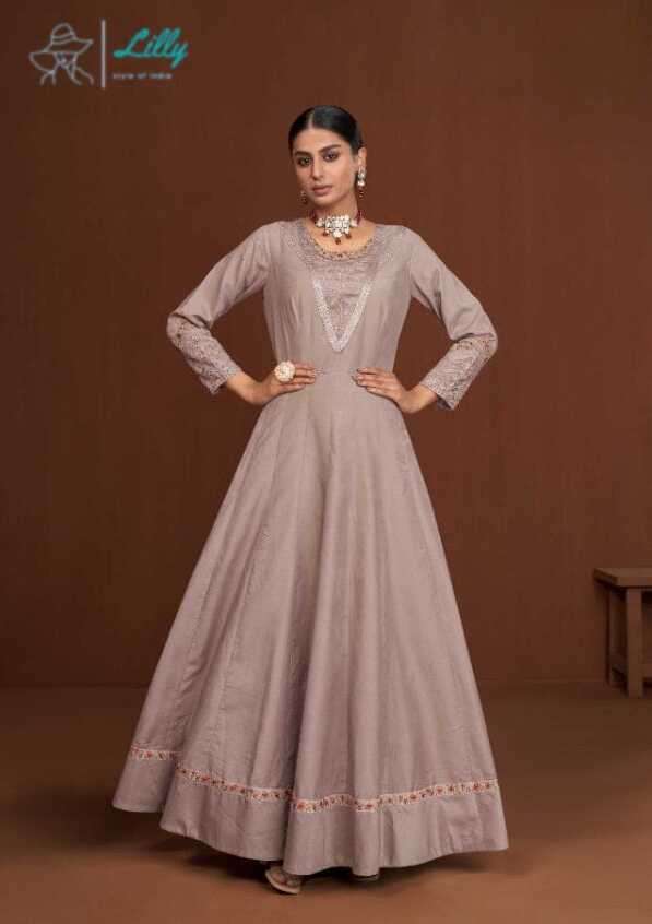 Lilly AMORINA VOL-7 Gown  in Surat