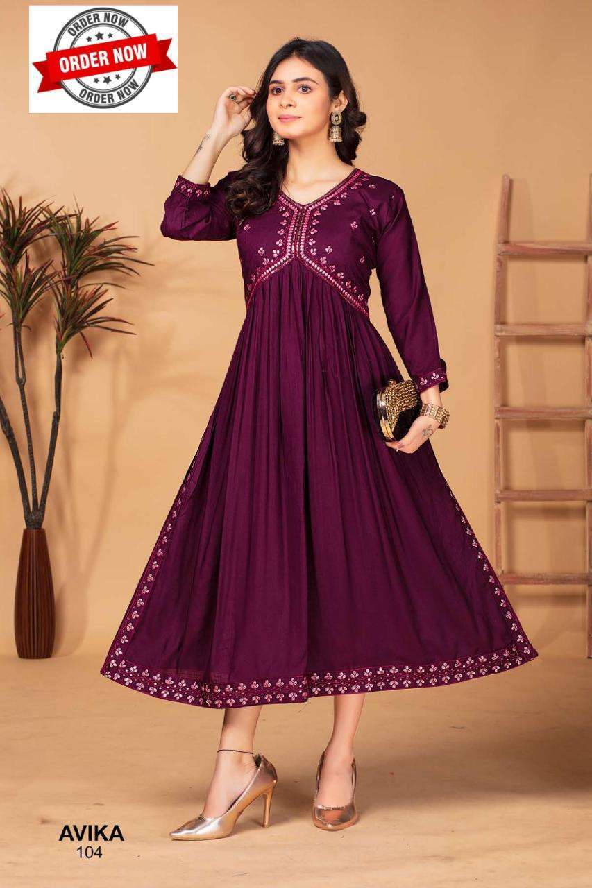 FT AVIKA VOL.1  Kurti wholesale market