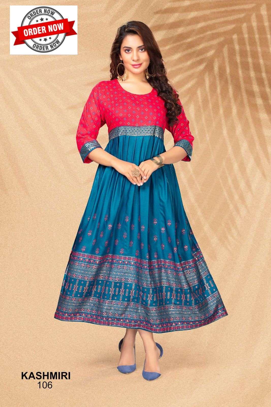 FT KASHMIRI VOL.1 Kurti exporters in India