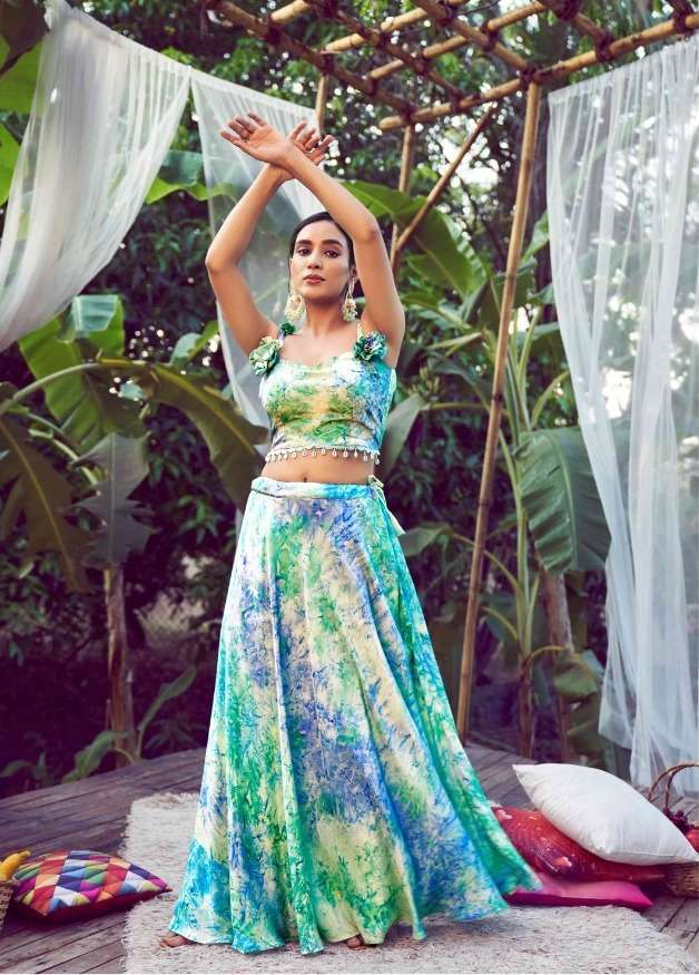 GIRLY VOL. 27 2311 Printed Stitched Stylish Lehenga Choli designs wholesale