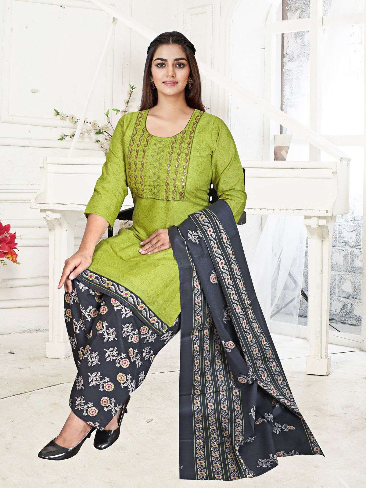 JLF SPECLAL EMBROIDERY PATIYALA READYMADE Vol- 1 Dress material suppliers