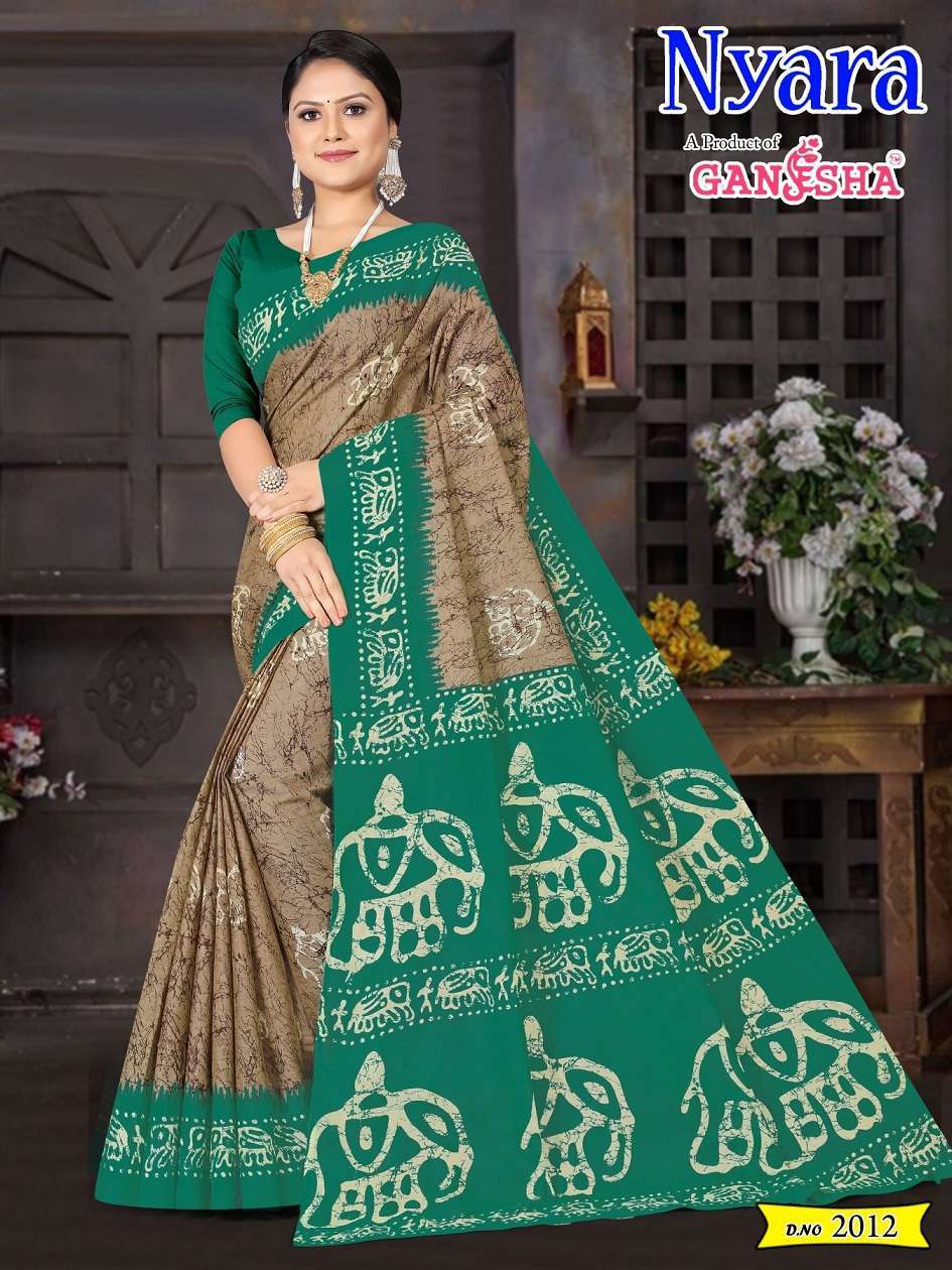 Ganesha Nayra Vol-2- Cotton Sarees suppliers in Gujarat