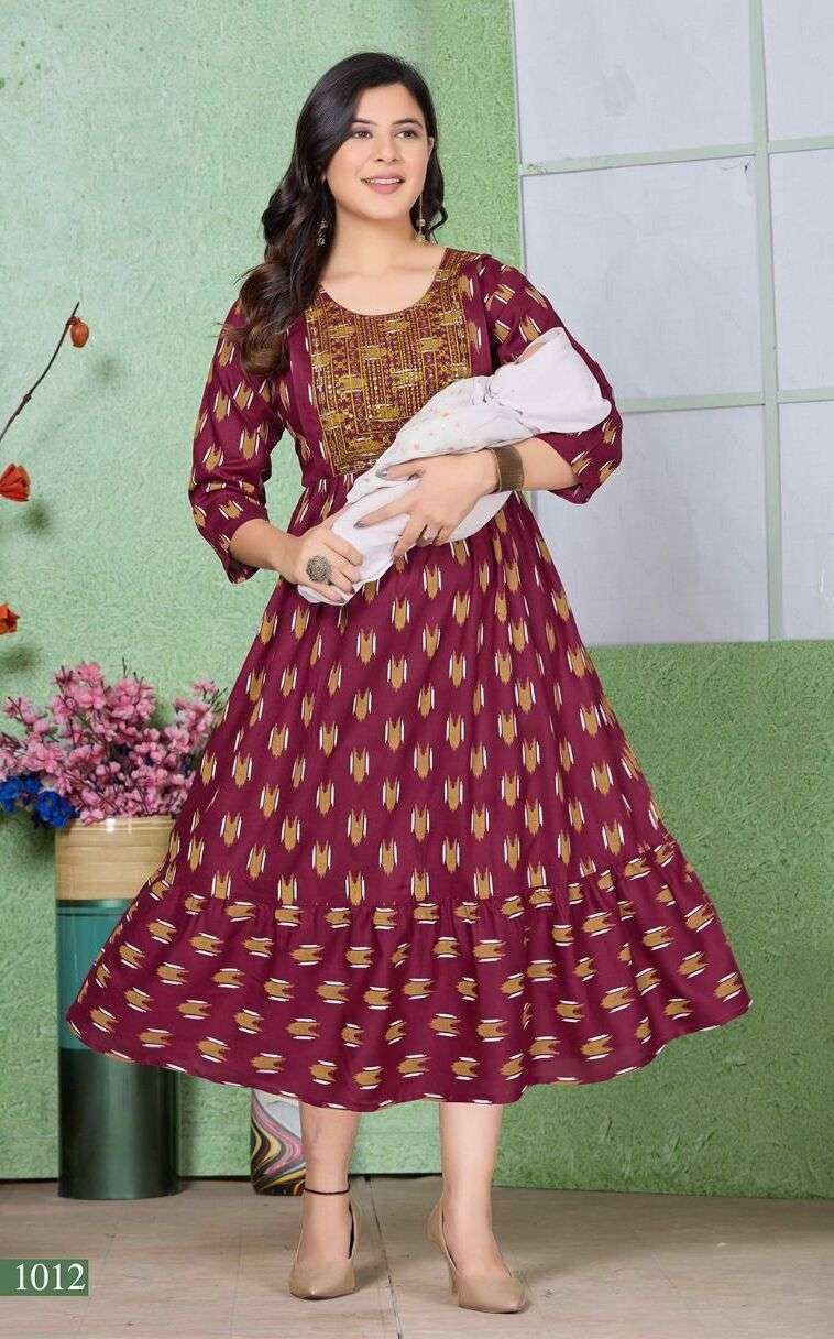 GOLDEN MAGICAL MOMENT Kurti manufacturer in Kolkata