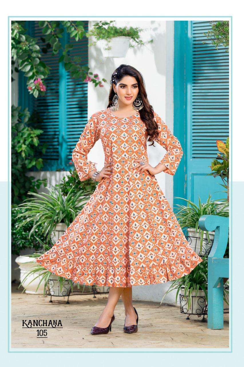 HIRWA Kanchana Kurti manufacturers in India