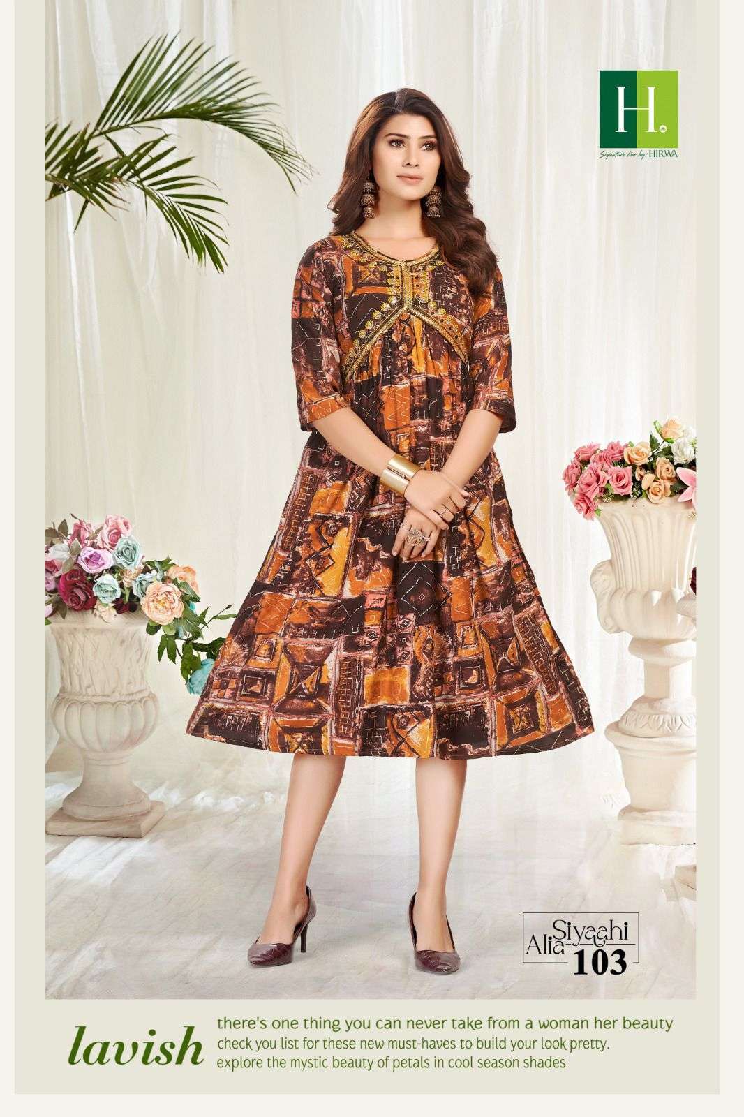 HIRWA SIYAAHI ALIA Kurti suppliers