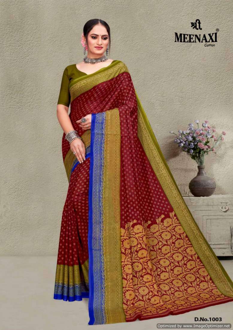 Meenaxi Krishnaveni Vol-1 – Cotton Wholesale saree manufacturers in Tamil Nadu