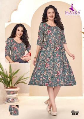 MAYRA GOOD NEWS VOL-5 Kurti manufacturers in Surat