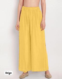 Pallazos Full Flair Solid 14kg Rayon plazzo  wholesale shops in Karnataka