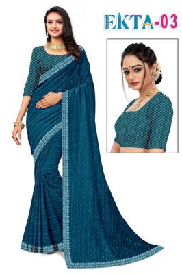 KAMYA EKTA vol -3 Wholesale saree suppliers in India