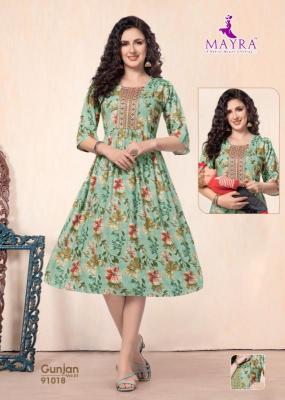 MAYRA GUNJAN Indian wholesale Kurti market