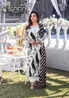Safa Fashion Fab 1251 Surat wholesale dress material
