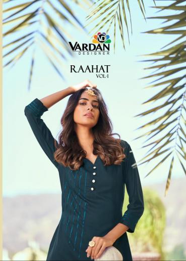 Vardan Designer Raahat Vol 1 silk kurti wholesale