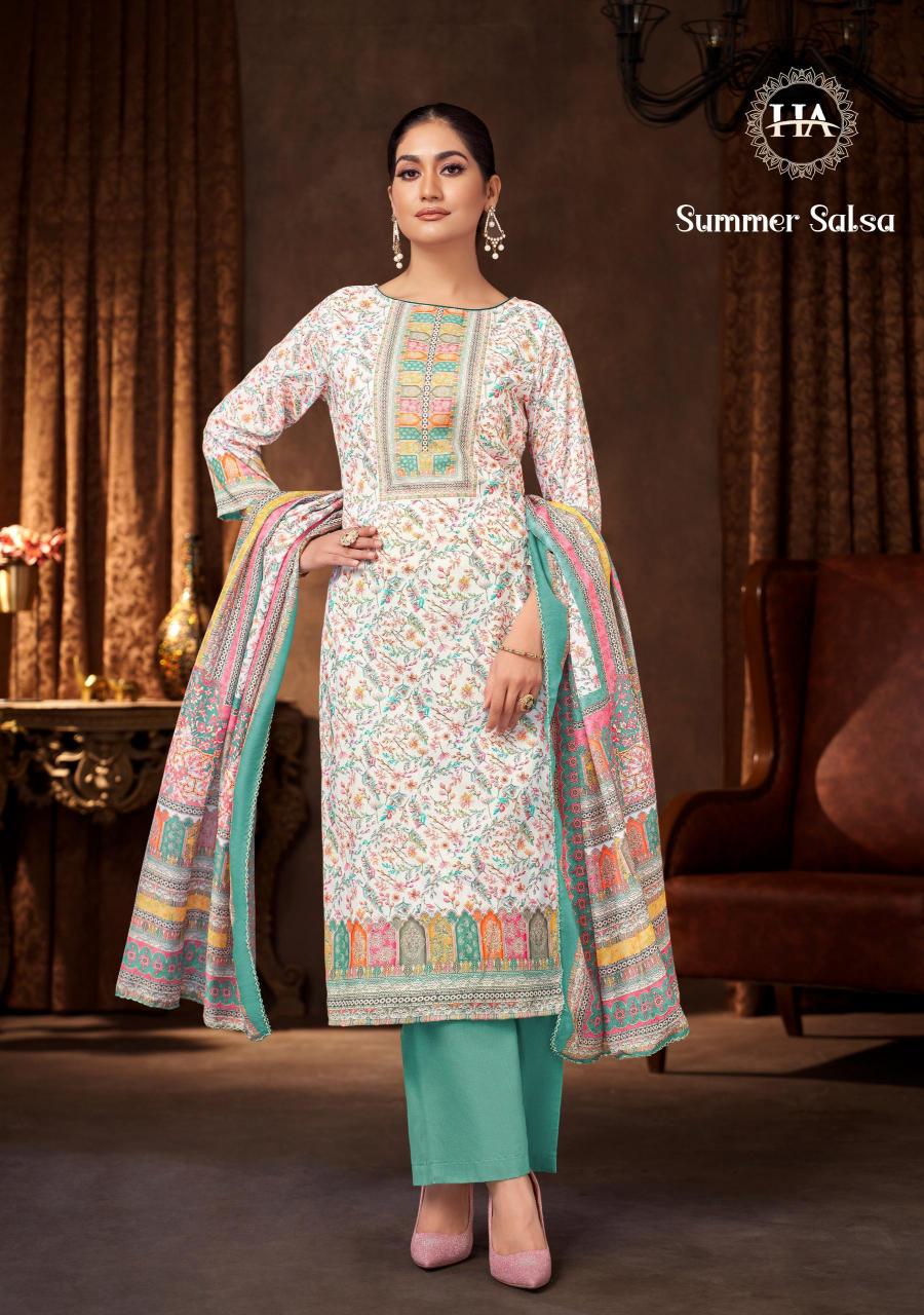 HARSHIT FASHION  SUMMER SALSA DRESS MATERIAL WHOLESALE WITH PRICE