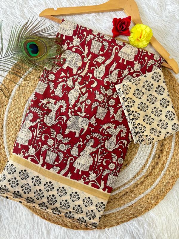 LAKHANI AJRAKH PRINT COTTON SAREE COLLECTION WHOLESALERS SUPPLIER ONLINE