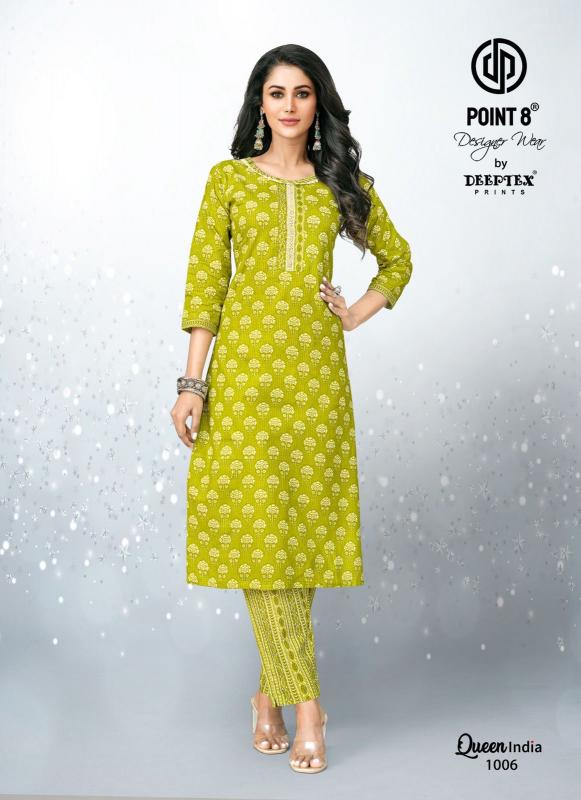 Deeptex queen india vol-10 top With Pant pf kurtis manufacturers