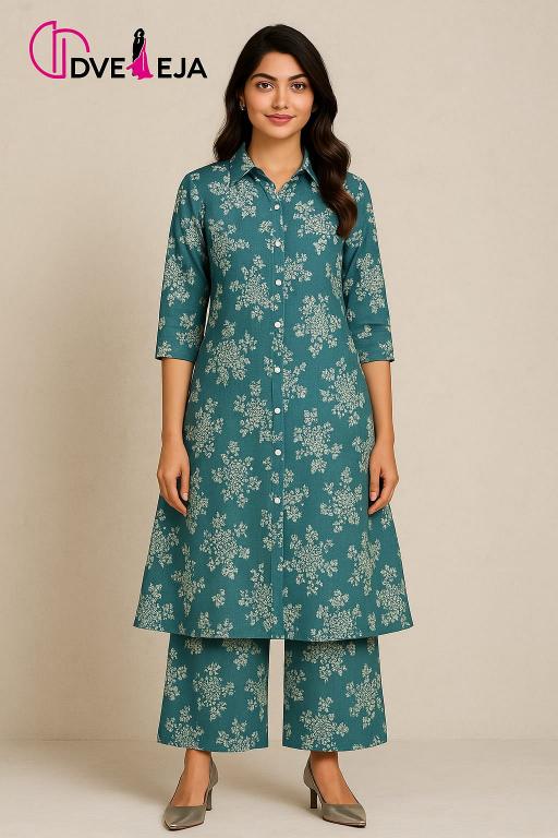 Dveeja fashion rangoli co ord set ladies kurti manufacturers