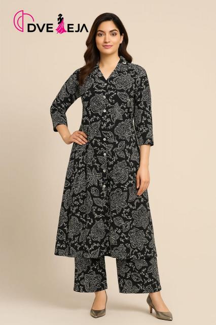 Dveeja fashion rangoli co ord set premium kurti manufacturer