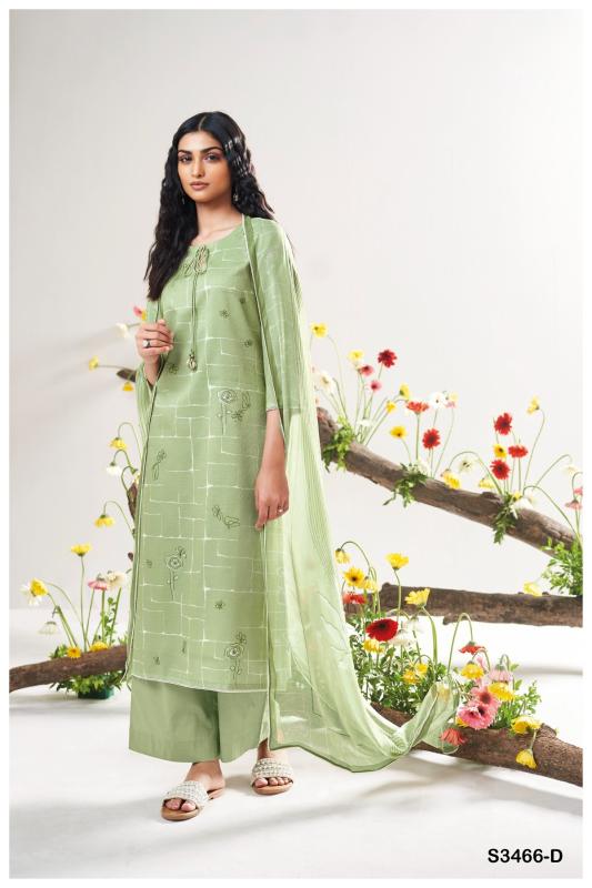 Ganga eelee3466 cotton jacouard wholesale pakistan salwar suits