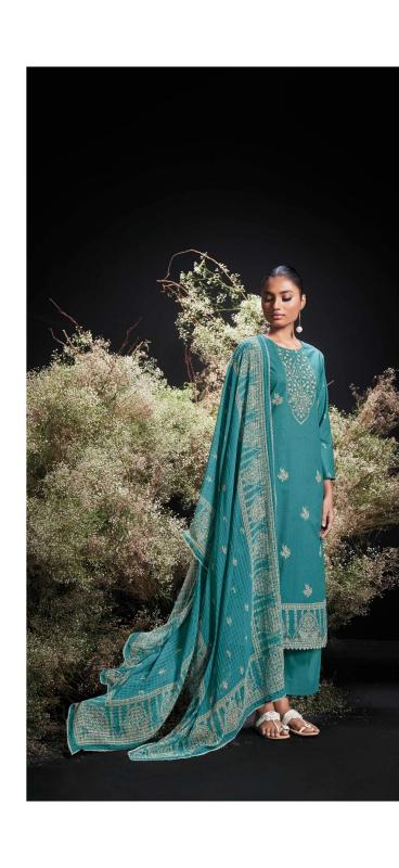 Ganga enzi cotton printed salwar kameez pakistani clothes wholesale suppliers