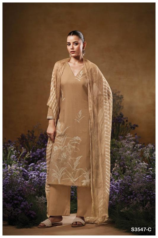 Ganga jace 3547 cotton parttern pakistani salwar suits wholesale